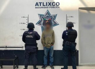 Capturan a 5 sujetos en Atlixco gracias a reportes ciudadanos