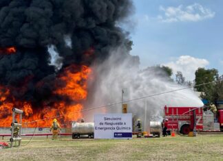 Realizan macrosimulacro emergencia química en San Andrés