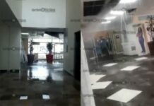Colapsan tuberías en hospital IMSS La Margarita