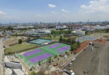 Inaugura Barbosa el Centro Estatal de Tenis