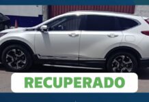 Recuperan vehículo con reporte de robo en Cholula