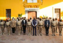 Entrega San Andrés uniformes a elementos de la Guardia Ciudadana