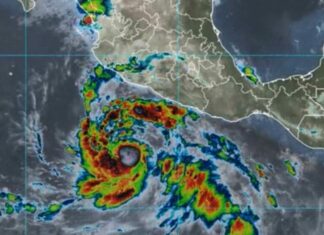Se forma tormenta tropical “Estelle” frente a Colima y Michoacán