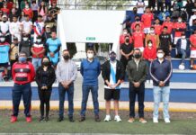 Inicia Torneo Intermunicipales de Futbol 7 en cancha de La Piedad