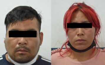Detienen a 2 personas por robo a transeúnte en colonia Santa Margarita