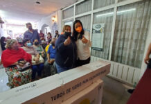 Alcaldesa de Atlixco realiza nueva entrega de calentadores solares alcaldesa