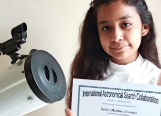 Estudiante mexicana de 11 años descubre un asteroide Estudiante Ashley