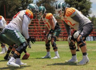 Aztecas UDLAP van por primer ensayo rumbo a los 14 Grandes Aztecas
