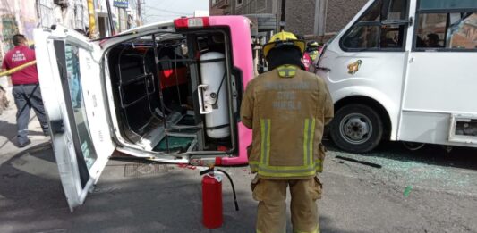 choque transporte público