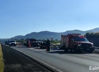 Choque deja un muerto y 4 heridos en autopista Puebla-Atlixco