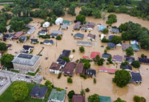 Sube a 28 cifra de muertos por inundaciones en Kentucky