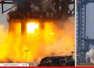 Explota cohete de Elon Musk que llegaría a Marte cohete