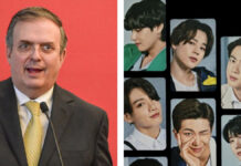 Ebrard felicita a fans de BTS y revela su canción favorita ebrard