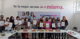 Más de 800 mujeres concluyen cursos de programa Contigo Mujer mujeres