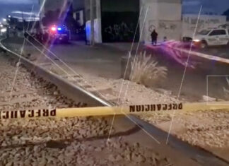 Persona muere arrollada por tren en Hueyotlipan persona