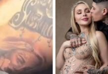 ¡Checa! Santa Fe Klan se tatúa la cara de su novia Maya Nazor santa-fe-klan