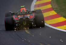 Checo Pérez arrancará segundo en GP de Bélgica Checo