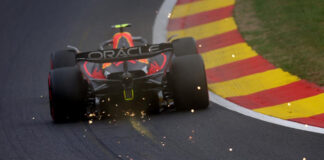 Checo Pérez arrancará segundo en GP de Bélgica Checo