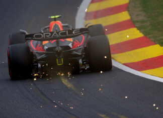 Checo Pérez arrancará segundo en GP de Bélgica Checo