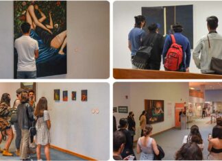 Estudiantes llenan campus UDLAP con exposición de pintura Estudiantes