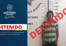Gustavo es detenido por presunto robo a casa en San Pedro Gustavo