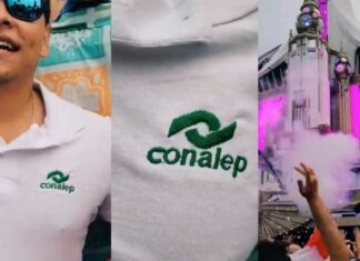 Joven presume uniforme del Conalep en Tomorrowland Joven