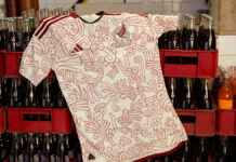 México usará esta playera de visitante para Qatar 2022 México