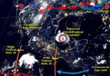 Potencial ciclón tropical Cuatro llegará a México este sábado Potencial