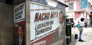 Comuna podría multar a empresa por colocar propaganda de Mier Propaganda