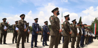 Celebran en Puebla graduación de Escuela de Mando del Ejército Puebla