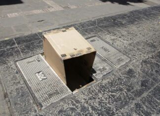 Tapas de registros serán repuestas por ayuntamiento y empresas Tapas