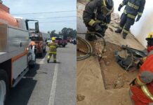 Toma clandestina de gas LP explota en bodega de Cuautlancingo Toma