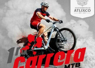 Atlixco presenta 1a carrera de ciclismo de montaña “TEPETL MTB 2022”