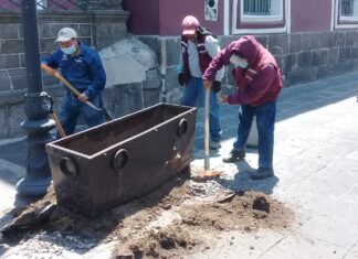 Ayuntamiento continúa con labores para mejorar la imagen del CH