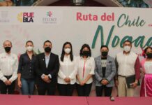 Atlixco y Canirac presentan la Ruta del Chile en Nogada