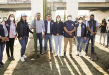 Realiza San Andrés 3a etapa de reforestación en carretera federal Puebla-Atlixco