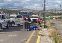 Muere motociclista tras derrapar en Periférico Ecológico