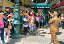Terminan recorridos guiados en el Centro Histórico de Puebla