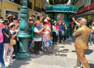 Terminan recorridos guiados en el Centro Histórico de Puebla