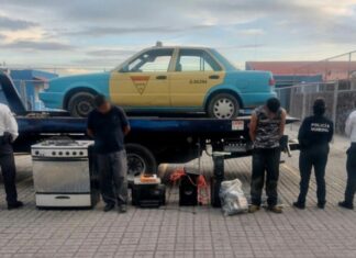 Caen dos hombres por robo a casa habitación en San Andrés Cholula