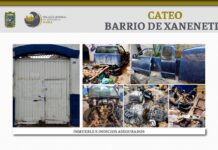 Fiscalía asegura un vehículo y motores robados en Xanenetla