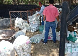 En Atlixco recolectan 1.5 toneladas de envases contaminantes