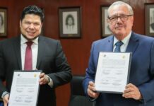 Secretaría de Trabajo y instituciones educativas firman convenio laboral