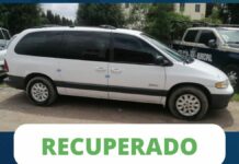 Recuperan camioneta robada en San Pedro Cholula