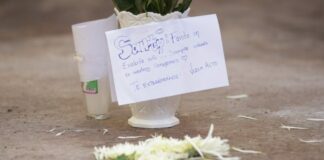 Despiden a Santiago, menor que falleció aplastado por un árbol