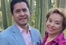 ¡Cuánto amor! Captan a Elba Esther y su esposo en concierto de Roberto Carlos amor