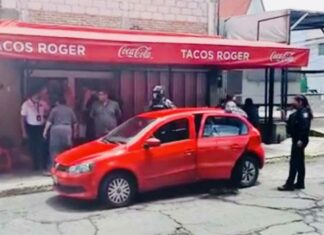 Asaltan a cuentahabiente frente a Tacos Roger, en La Paz cuentahabiente