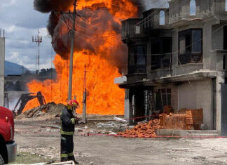 Explosión en ducto de Amozoc fue por toma ilegal: Pemex explosión