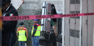 Padre e hijo estrellan su auto a 100km/h en la 11 sur hombres