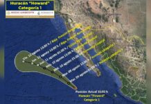 Se forma huracán “Howard” frente a Baja California Sur